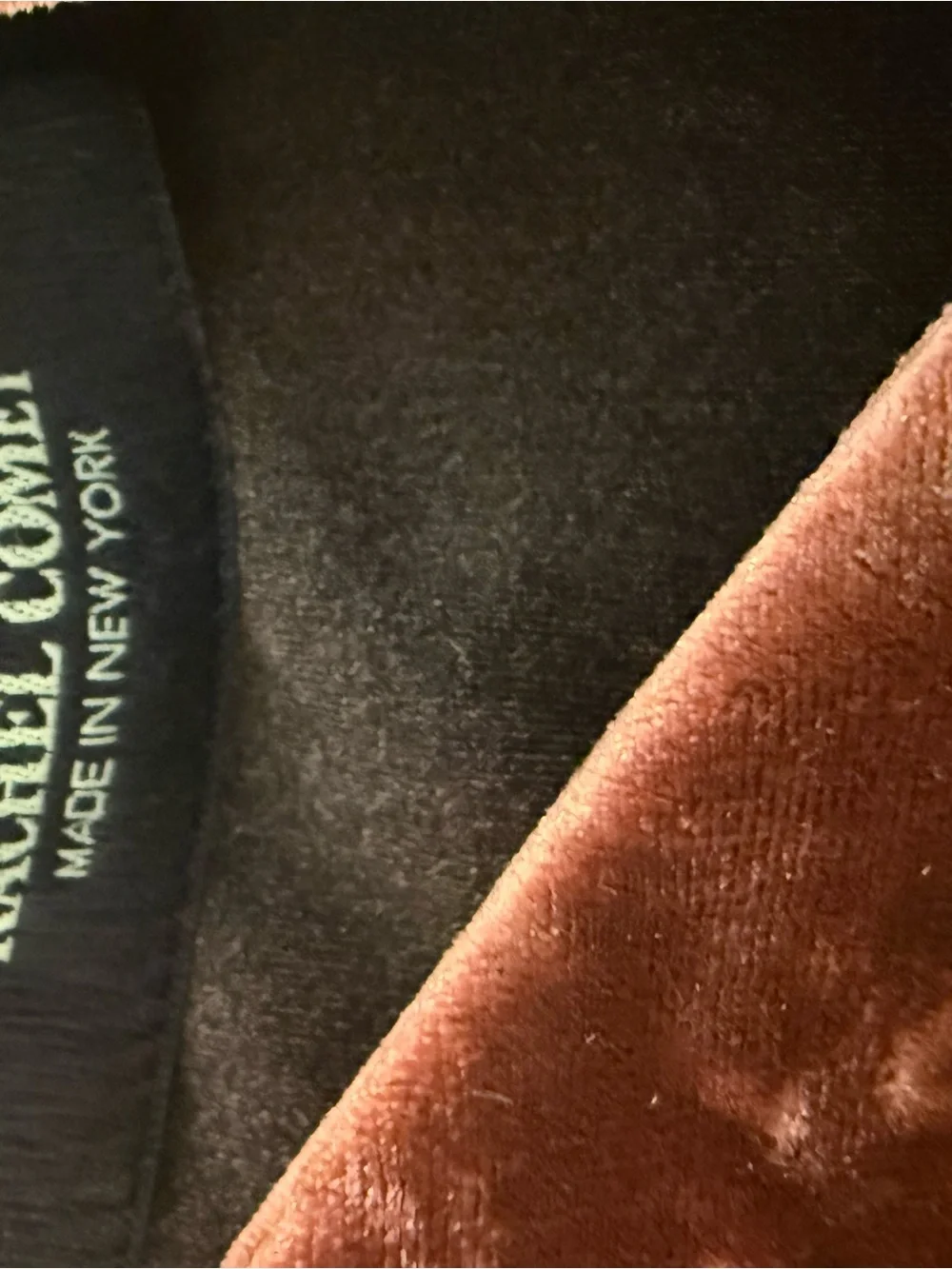 Rachel Comey Velvet Midi Dress in Rust Brown - Picture 3 of 5